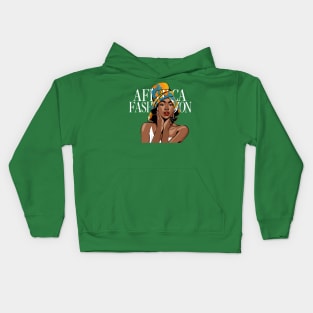 African Fashion Kids Hoodie